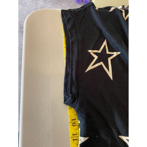 NWT Buffalo David Bitton Black Star Print French Terry Short Sleeve Top XL Soft - Picture 10 of 10
